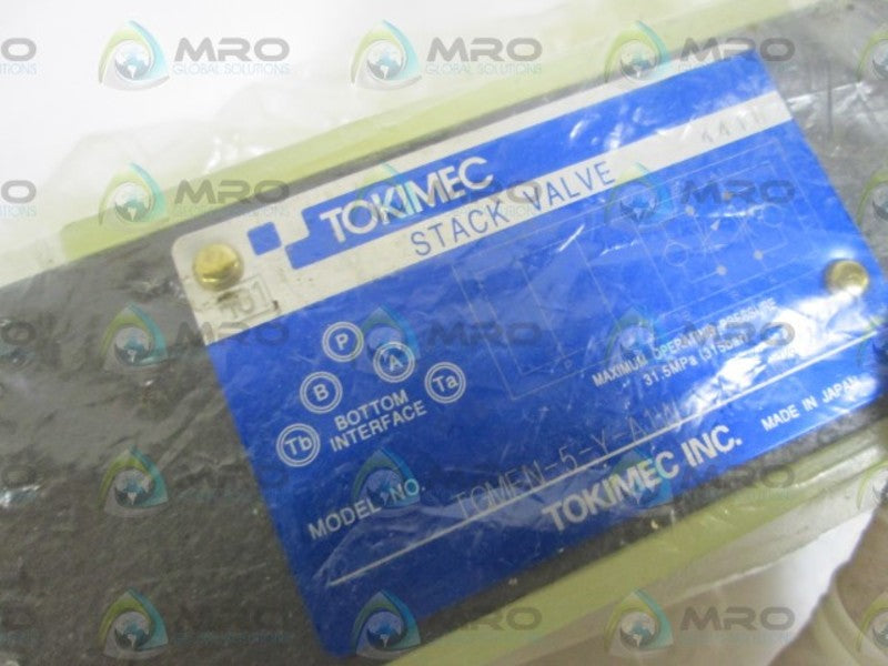 TOKIMEC INC. STACK VALVE TGMFN-5-Y-A1W-B1W-50 NSNP