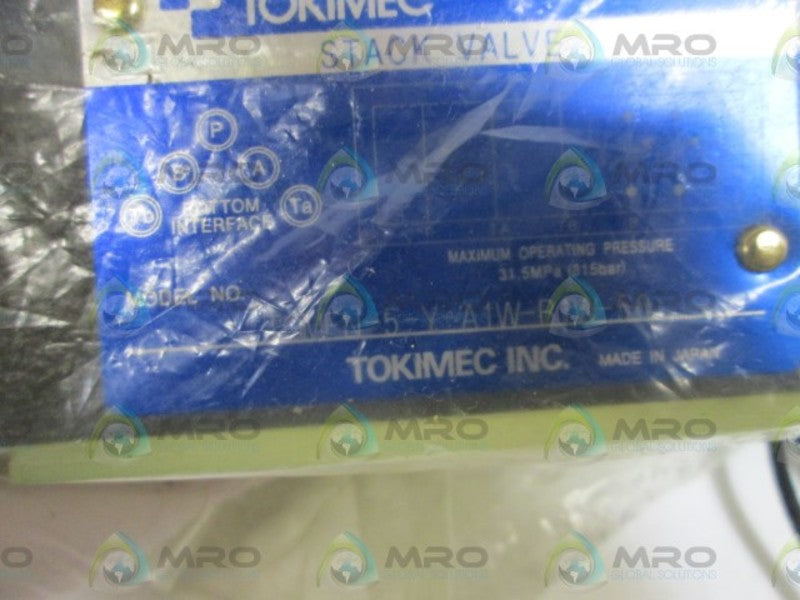 TOKIMEC INC. STACK VALVE TGMFN-5-Y-A1W-B1W-50 NSNP