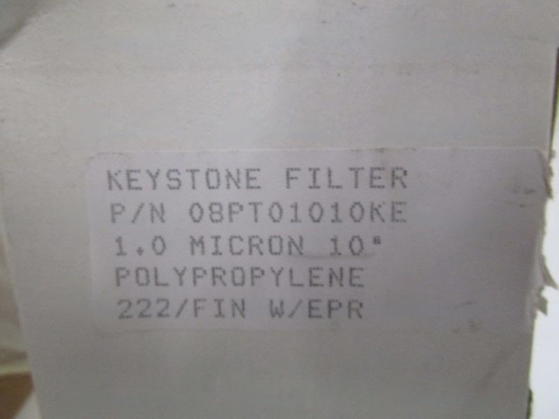 KEYSTONE 08PT01010KE FILTER CARTRIDGE NSMP