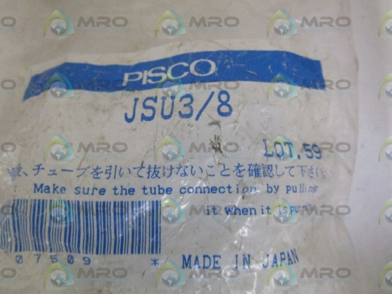 PISCO JSU3/8 FLOW CONTROL VALVE 3/8" NSMP