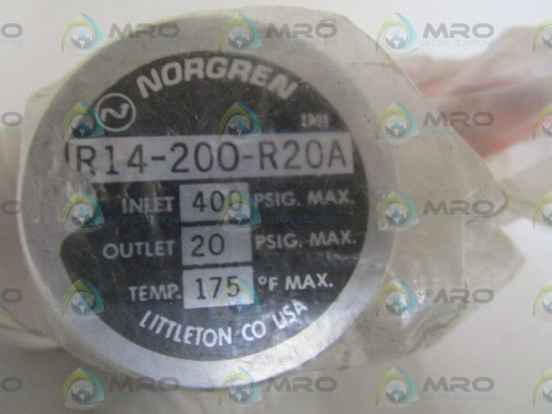 NORGREN R14-200-R20A MINI REGULATOR NSMP