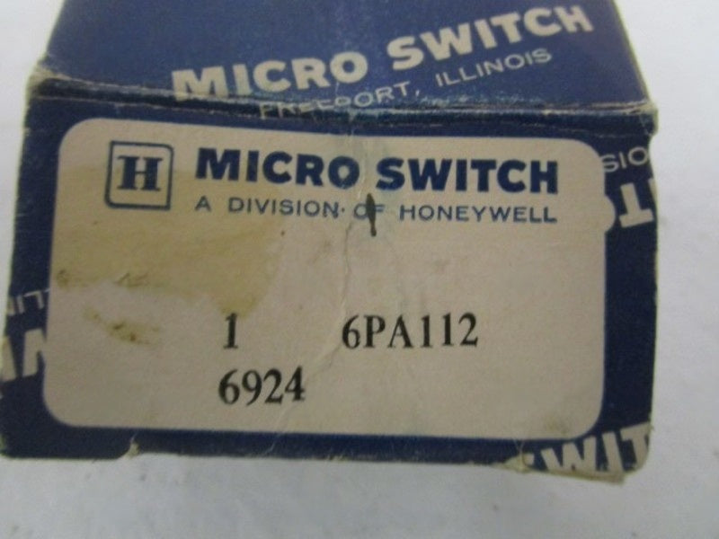 MICRO SWITCH 6PA112 LIMIT SWITCH LEVER ARM NSMP
