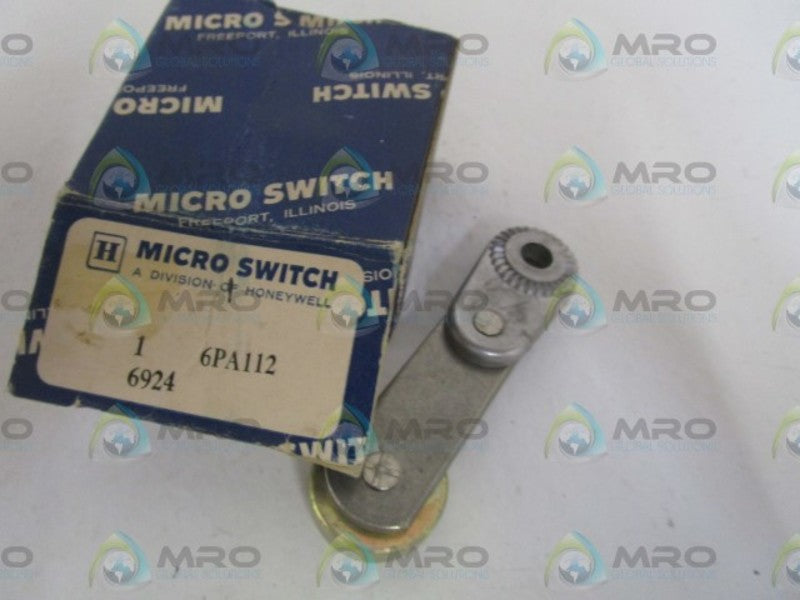 MICRO SWITCH 6PA112 LIMIT SWITCH LEVER ARM NSMP