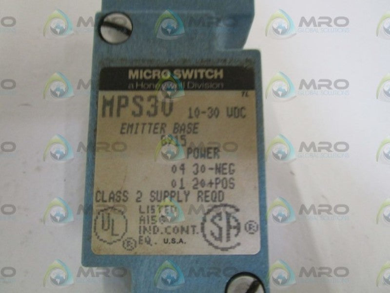 MICRO SWITCH MPS30 EMITTER BASE UNMP