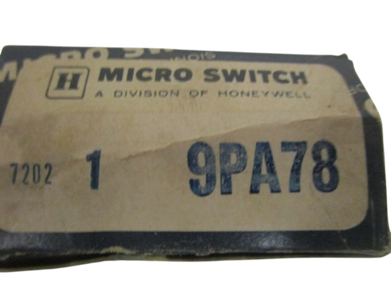 MICRO SWITCH 9PA78 HARDWARE KIT NSMP