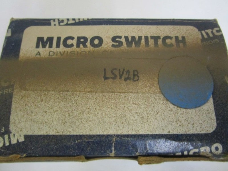 MICRO SWITCH LSV2B LIMIT SWITCH NSMP