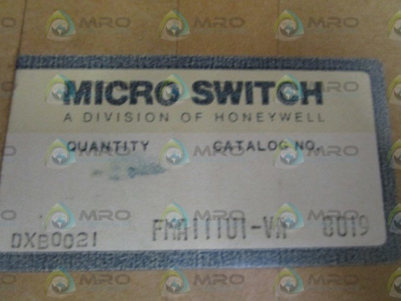 MICRO SWITCH FMA111U1-VA PROXIMITY CONTROL NSMP