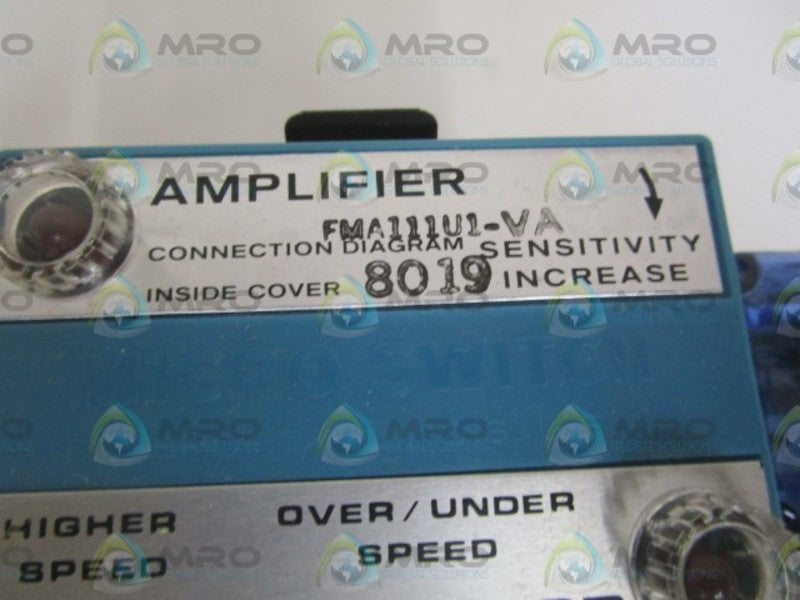 MICRO SWITCH FMA111U1-VA PROXIMITY CONTROL NSMP