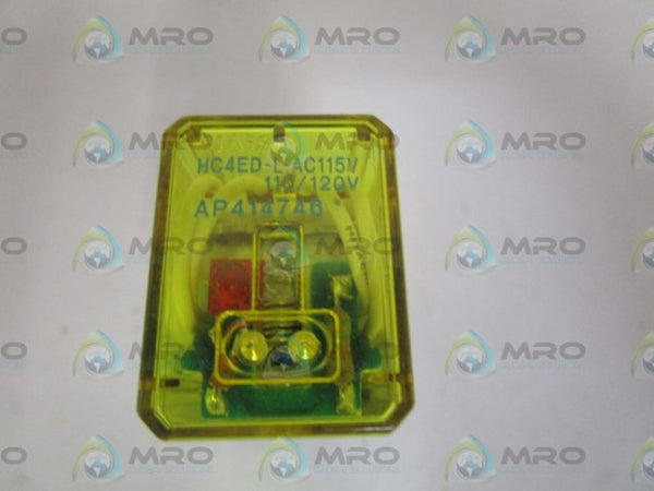 NAIS HC4ED-L-AC115V RELAY 110/120V NSNP