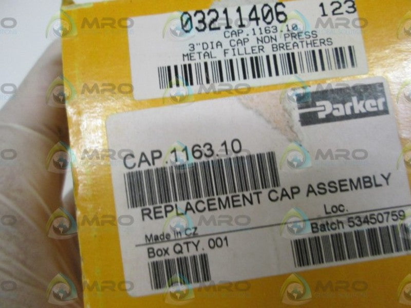 PARKER FILTER BREATHER CAP CAP.1163.10 NSMP