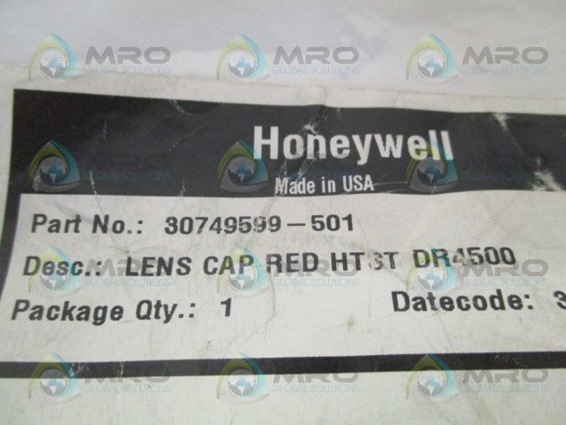 HONEYWELL 30749599-501 RED LENS CAP NSMP