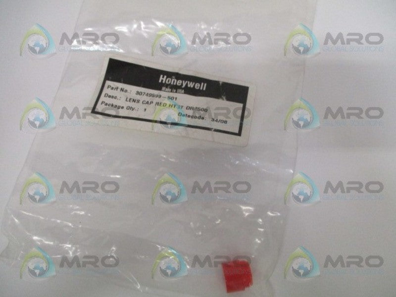 HONEYWELL 30749599-501 RED LENS CAP NSMP