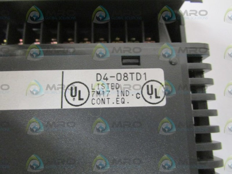 PLC DIRECT D4-08TD1 OUTPUT MODULE  NSNP