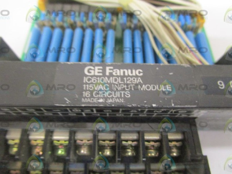 GE FANUC IC610MDL129A INPUT MODULE NSNP