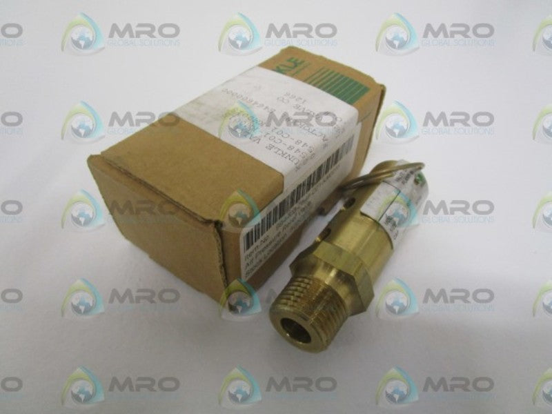 KUNKLE VALVE 548-C01-KM AIR PRESSURE RELIEF VALVE 1/2" NSMP