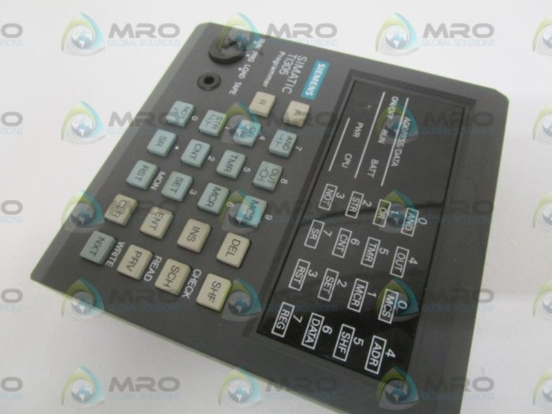 SIEMENS SIMATIC TI305-PROG HAND HELD PROGRAMMER (NO KEY) NSNP