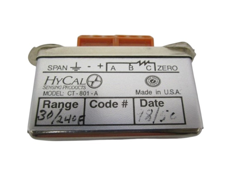 HYCAL CT-801-A 30/240F TEMPERATURE/HUMIDITY TRANSMITTER NSNP