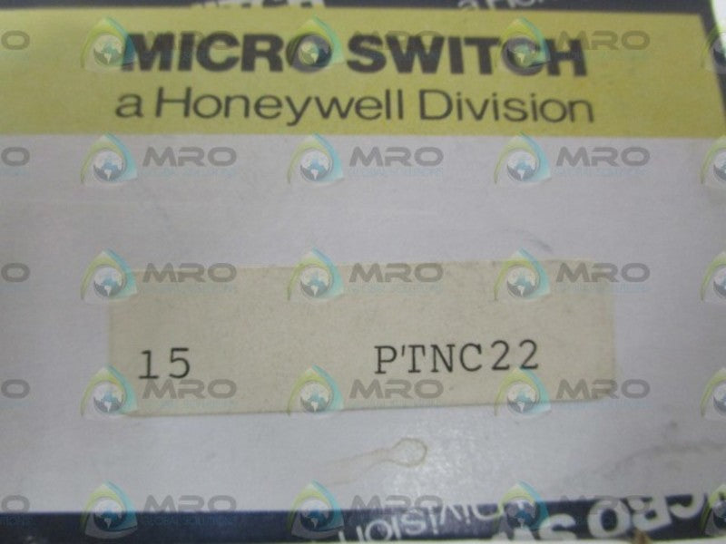 LOT OF 15 MICROSWITCH PTNC22 ACCESSORY NSMP