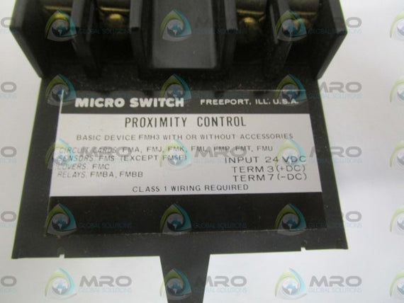MICRO SWITCH FMH3 PROXIMITY SWITCH CONTROL NSMP
