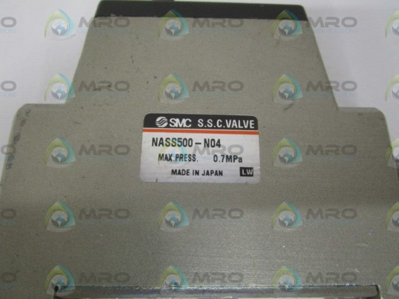 SMC NASS500-N04  SLOWSTART SPEED CONTROL UNMP