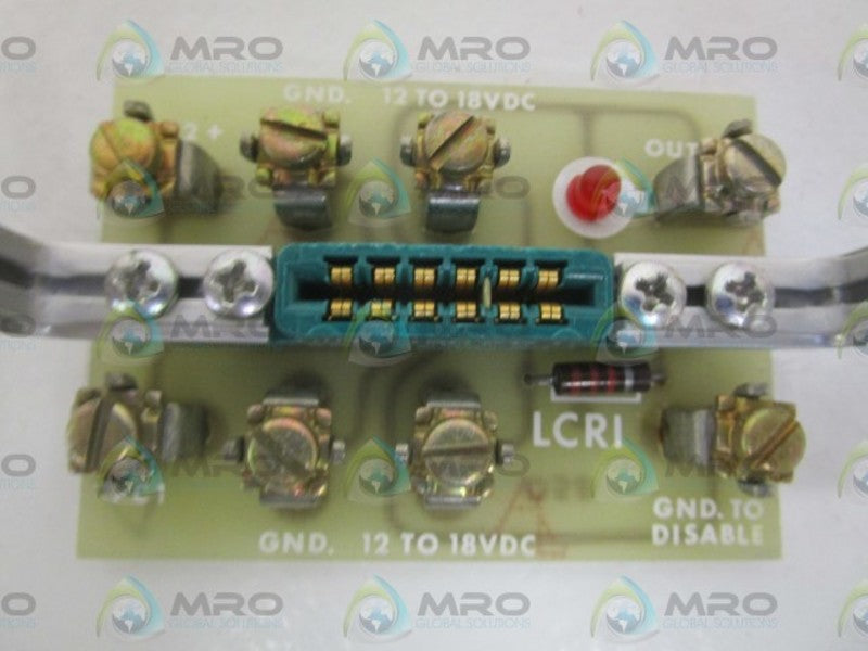 MICRO SWITCH FE-LCRI PHOTOELECTRIC CONTROL BASE CARD HOLDER NSMP