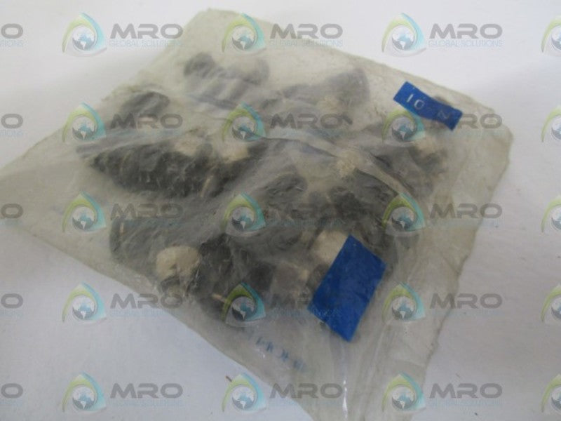 LOT OF 10 PISCO PB4-M5M FITTING NSMP