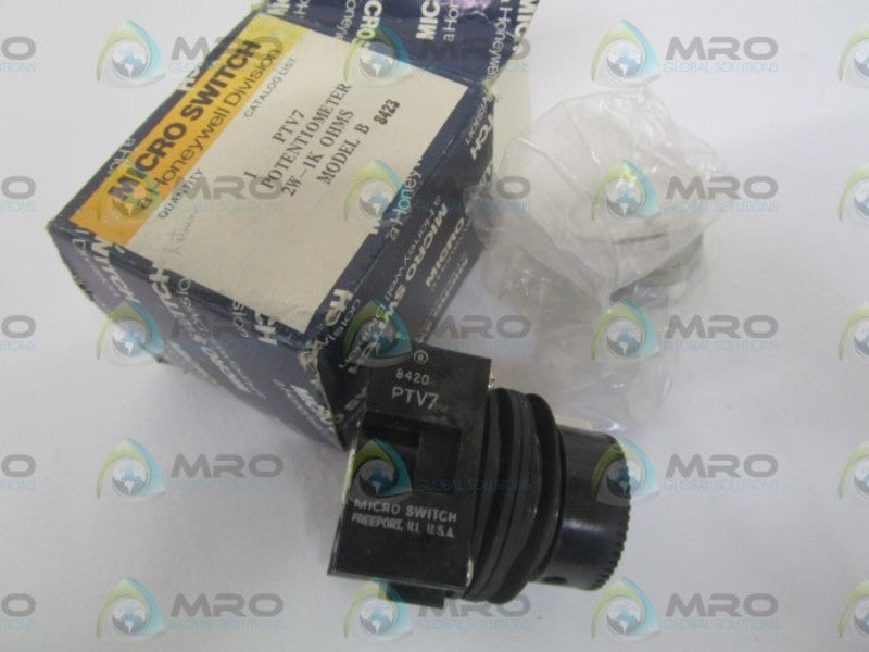 MICROSWITCH PTV7 2W-1KOHMS POTENTIOMETER NSMP