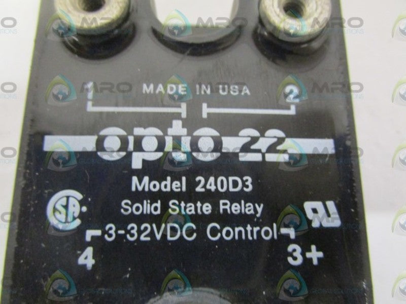 OPTO 22 240D3 SOLID STATE RELAY NSNP