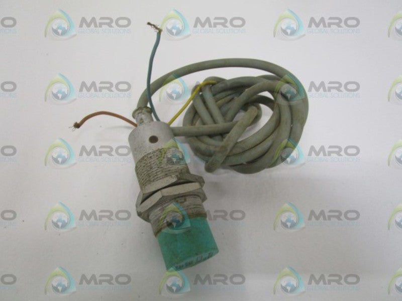 PEPPERL+FUCHS NJ15-30GM-WS-L PROXIMITY SWITCH UNMP
