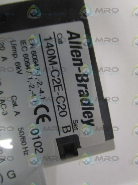 ALLEN BRADLEY 140M-C2E-C20 SER. B  NSMP