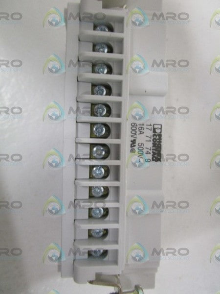 LOT OF 10 PHOENIX CONTACT HC-B 24-ESTS INSERT CONNECTOR NSMP