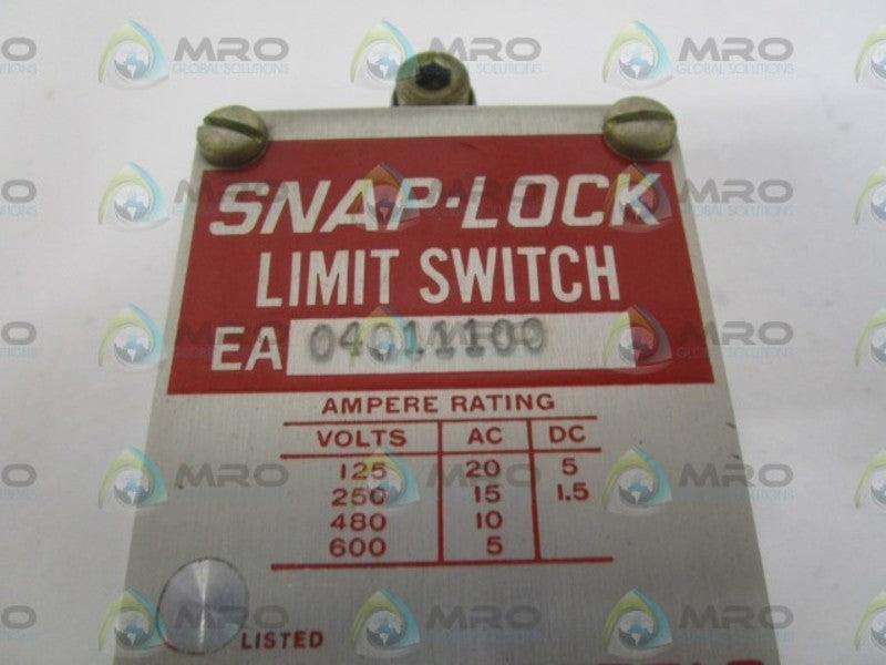 NAMCO CONTROLS EA04011100 LIMIT SWITCH (AS PICTURED) NSNP