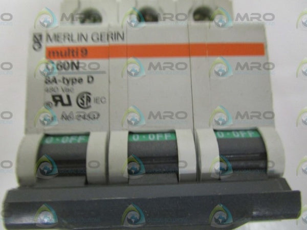 MERLIN GERIN 24537 CIRCUIT BREAKER 8A UNMP