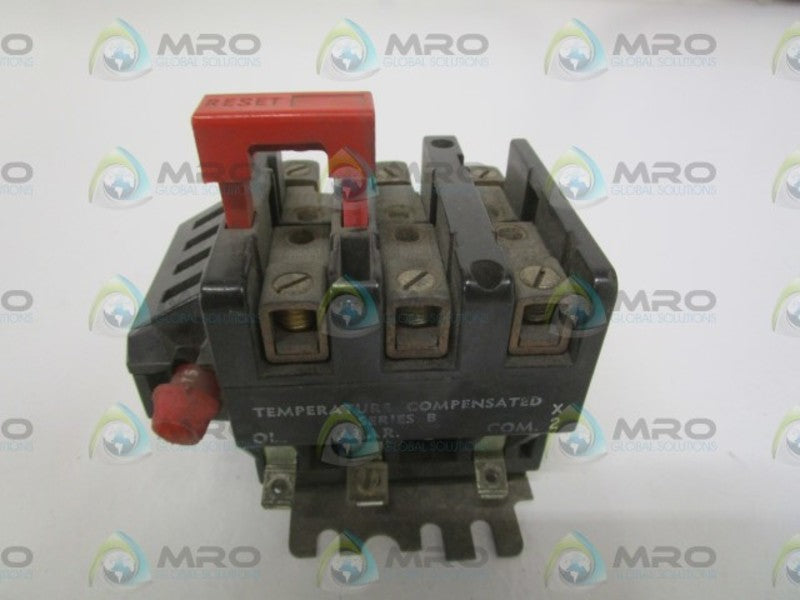 SQUARE D 9065-SEO-9B OVERLOAD RELAY UNMP