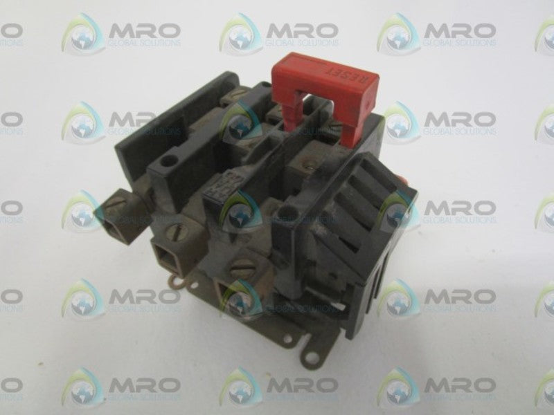 SQUARE D 9065-SEO-9B OVERLOAD RELAY UNMP
