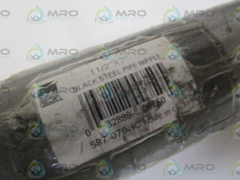 MUELLER 587-070HC PIPE NIPPLE 1-1/2"X7" NSNP