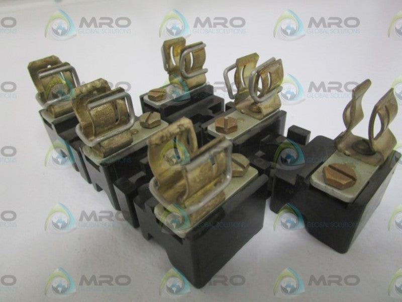 LOT OF 2 INDUSTRIAL SPARE PART X-402027 FUSE BLOCK  NSNP