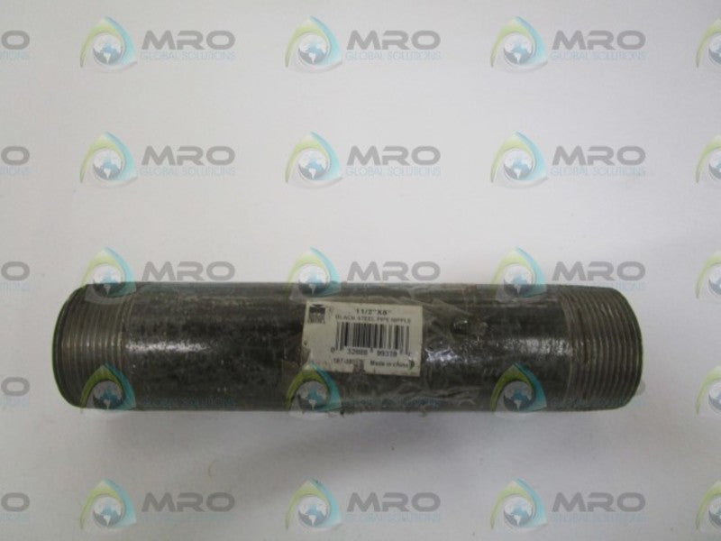 MUELLER 587-080HC PIPE NIPPLE 1-1/2"X8" NSNP