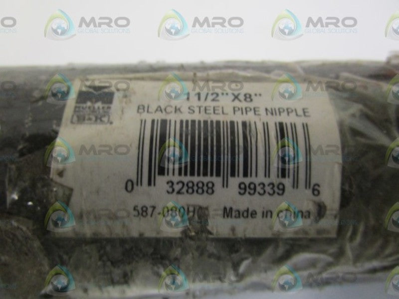 MUELLER 587-080HC PIPE NIPPLE 1-1/2"X8" NSNP