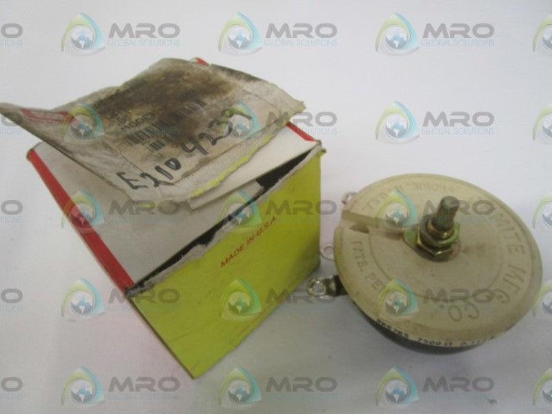 OHMITE RKS7K5 RHEOSTAT 100W 7500OHM NSMP
