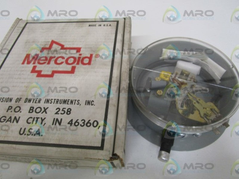 MERCOID CONTROL DA-23-3-12S PRESSURE SWITCH NSMP