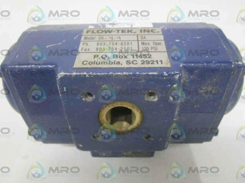 FLOW-TEK, INC. SR-4-4-DA AUTOMATOR VALVE UNMP