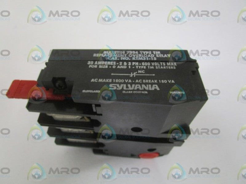 SYLVANIA KTM31-15 AUXILIARY CONTACT NSMP