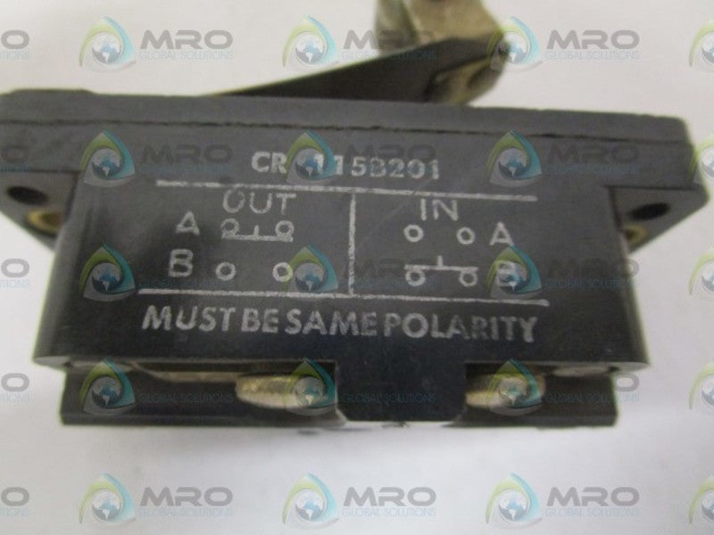 GENERAL ELECTRIC CR115B201 LIMIT SWITCH UNMP