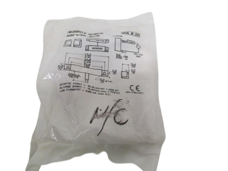 MICRO SWITCH 40FY32-020 PROXIMITY SENSOR NSMP