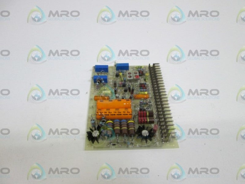 GENERAL ELECTRIC IC3600A0AC1F DUAL AMPLIFIER CARD NSMP