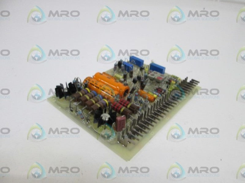 GENERAL ELECTRIC IC3600A0AC1F DUAL AMPLIFIER CARD NSMP