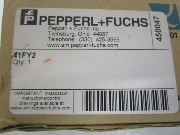 PEPPERL+FUCHS 41FY2 ACTUATOR NSMP