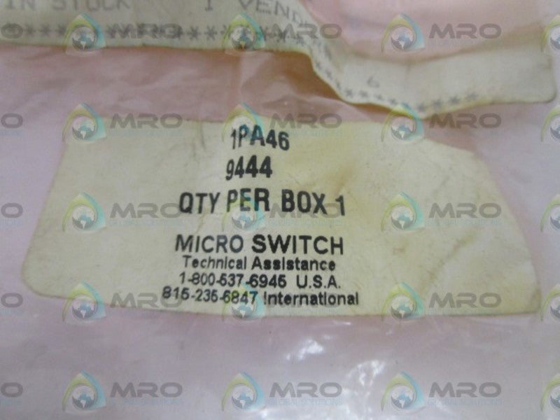 MICRO SWITCH 1PA46 LIMIT SWITCH HARDWARE KIT NSMP
