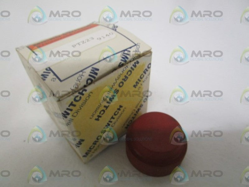 MICRO SWITCH PTZ23 PUSHBUTTON DUST CAP/RED NSMP